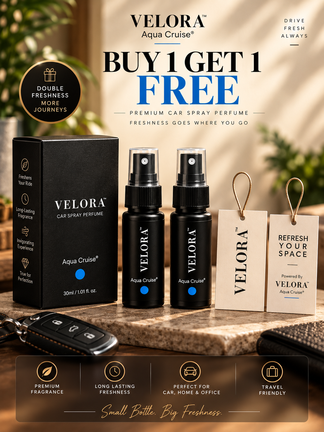 Velora Aqua Cruise Car Spray