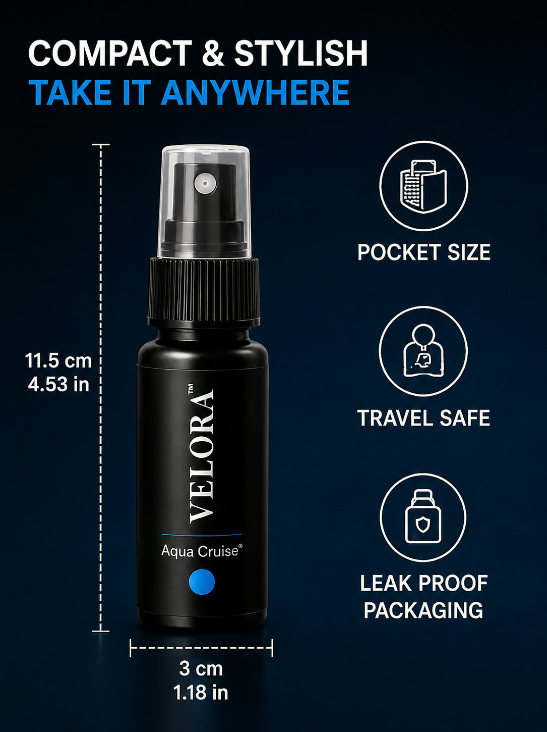 Velora Aqua Cruise Car Spray