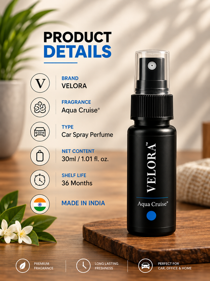 Velora Aqua Cruise Car Spray